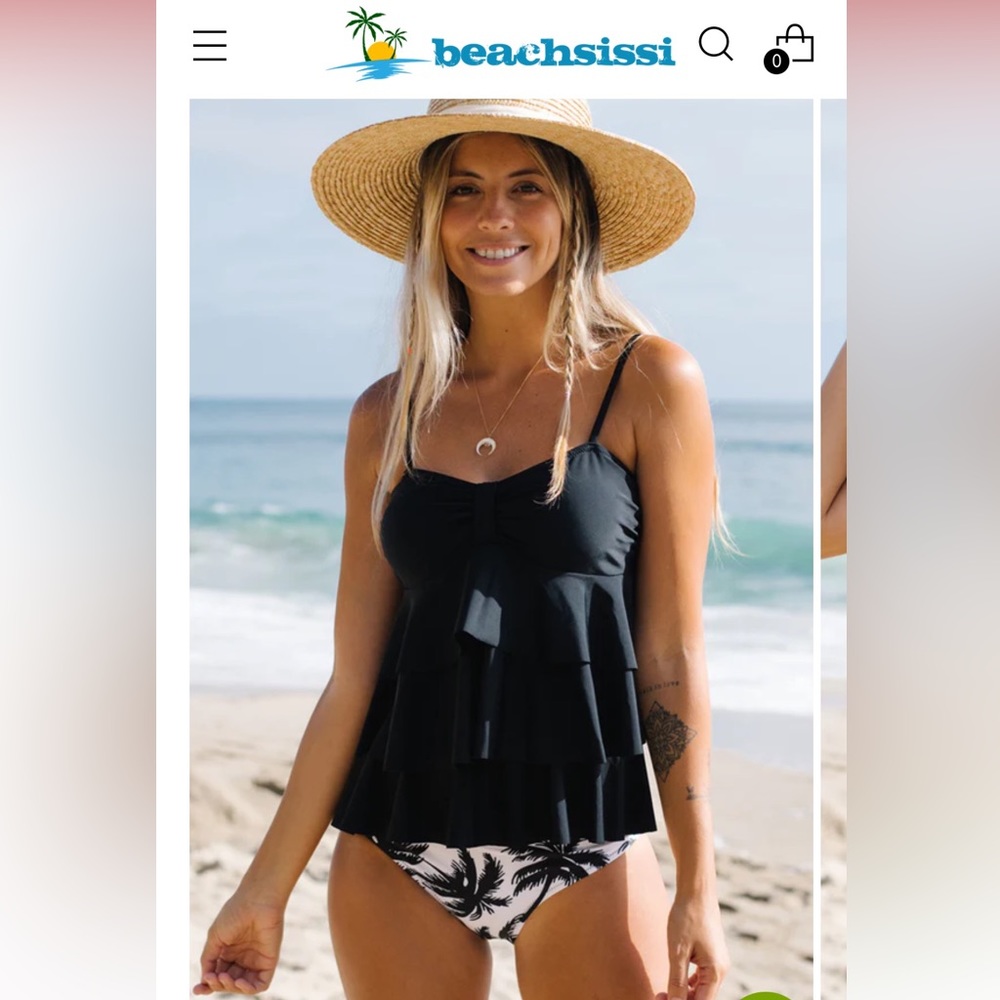 Beach sissi tankini set NWT